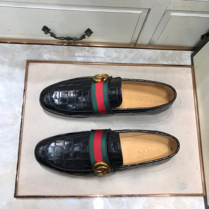 GG Strap Loafer (Jacare Shine)