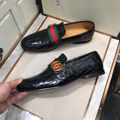 GG Strap Loafer (Jacare Shine)