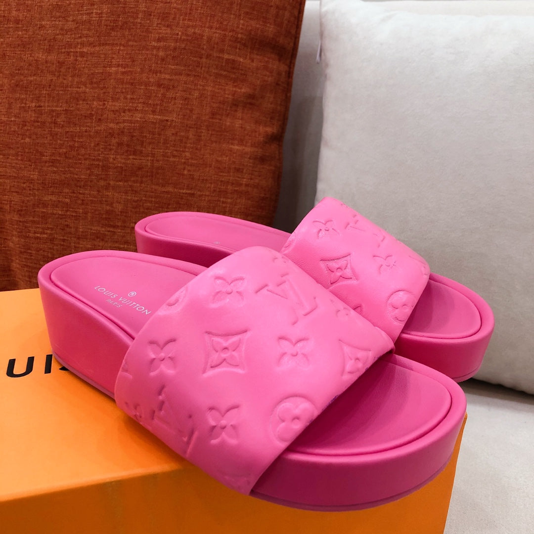 L V - Platform Slides (Pink)