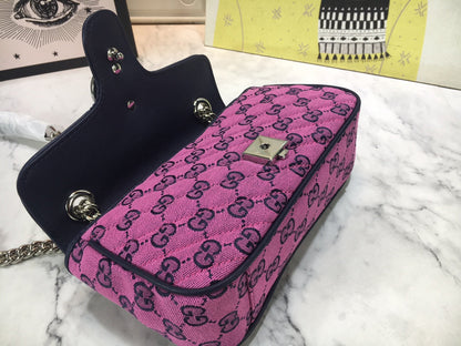 G u c c i pink 22x14x6