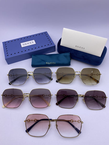 Classic halsf frame sunglasses