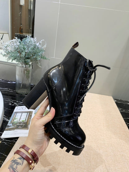 Lv black boots