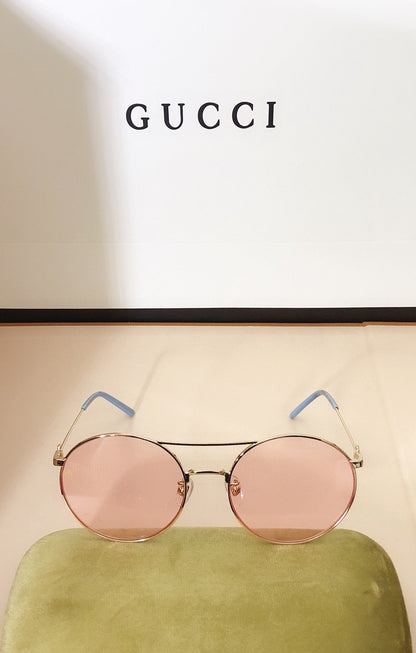 Classic fashion sunglasses round frame
