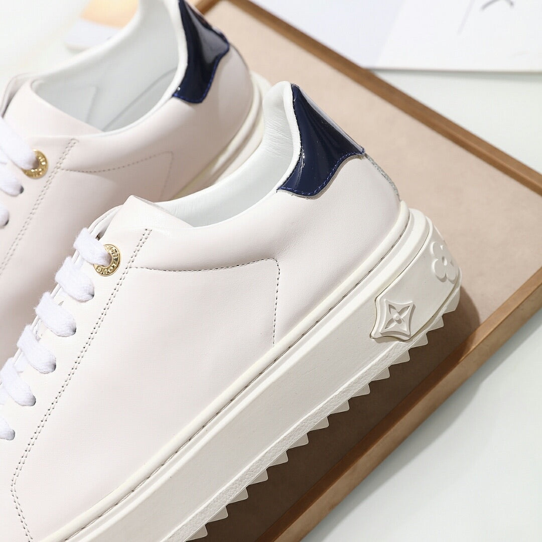 L V - W H I T E - S H I N E - S N E A K E R S - 2 Colours Available