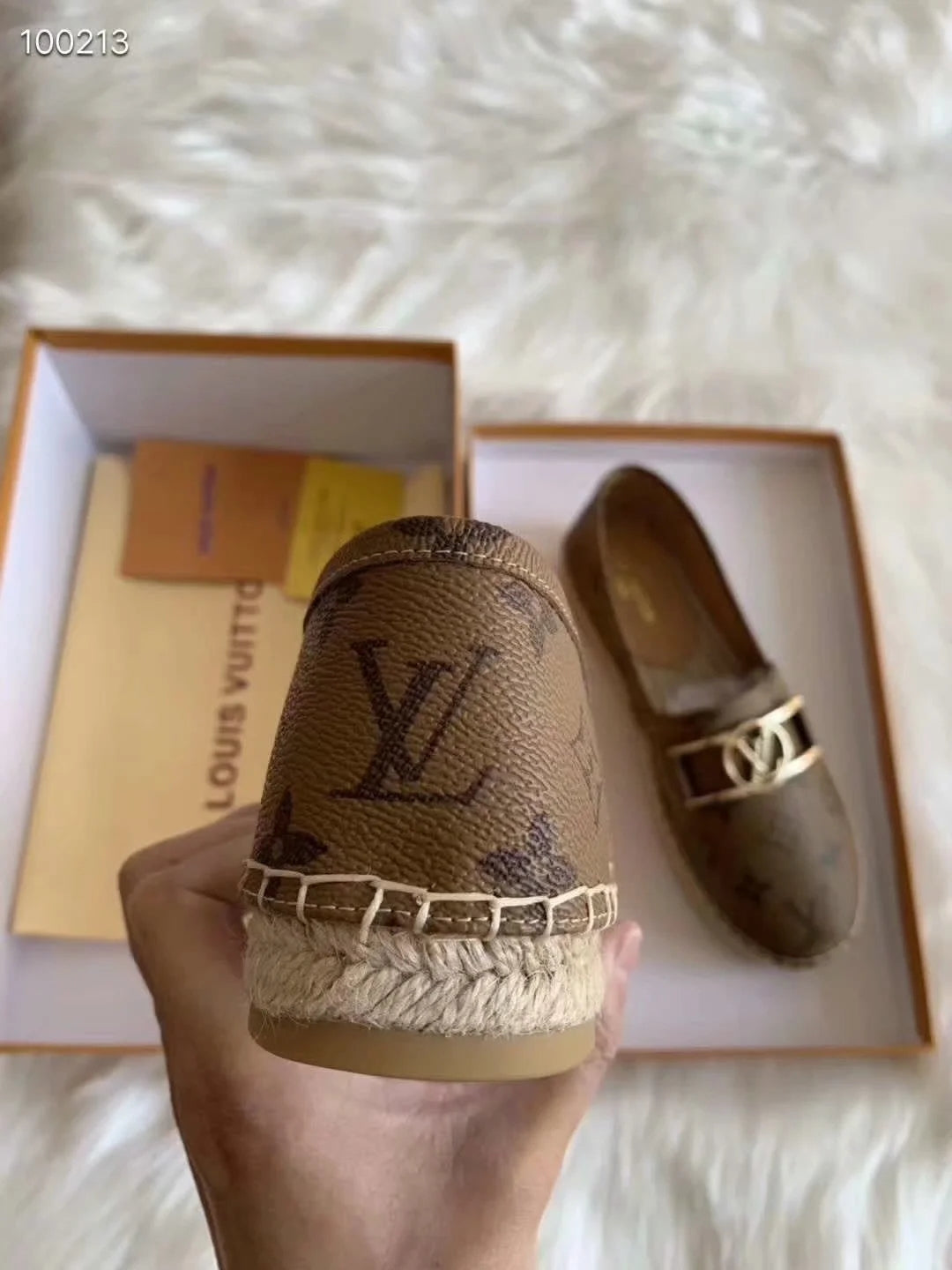 L v espadrilles new