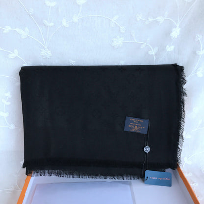 Lv black scarf