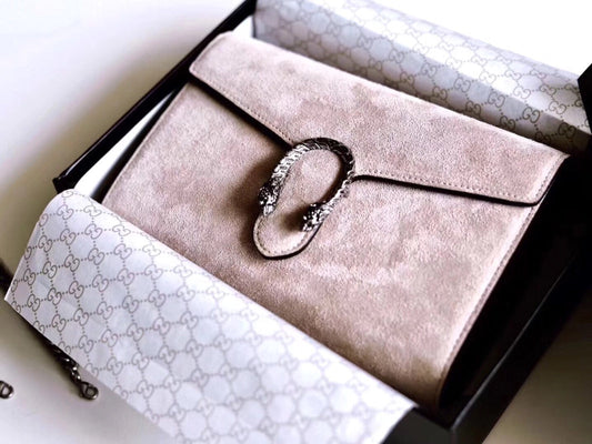 G u c c i velvet 20*13*6CM