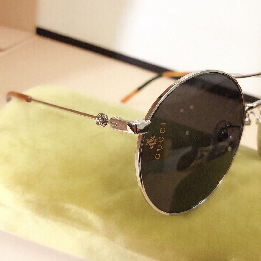 Classic fashion sunglasses round frame