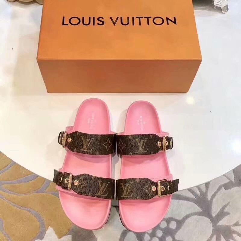 Lv sandals pink