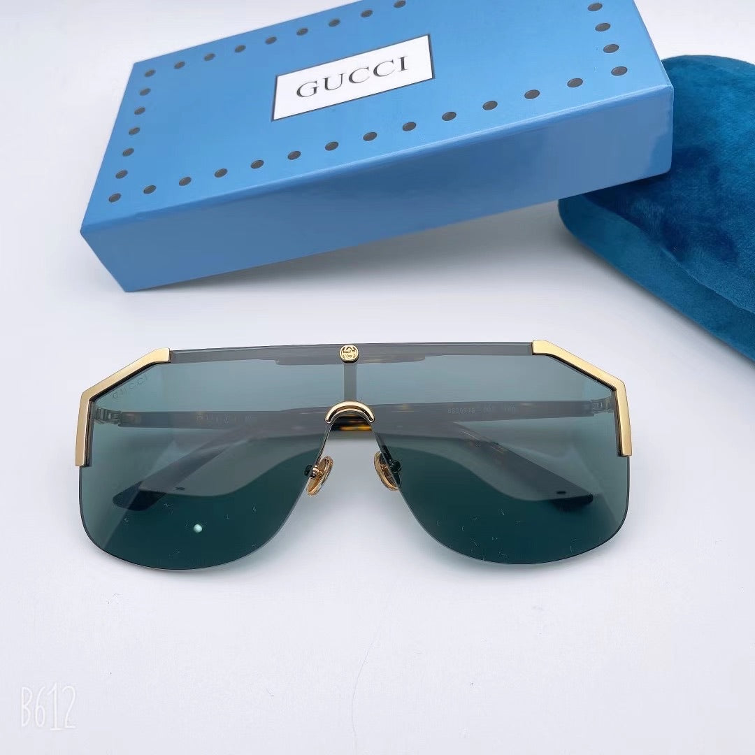 Classic half frame sunglasses