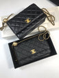 Fashion lady bag with adjustable chain 19 cm