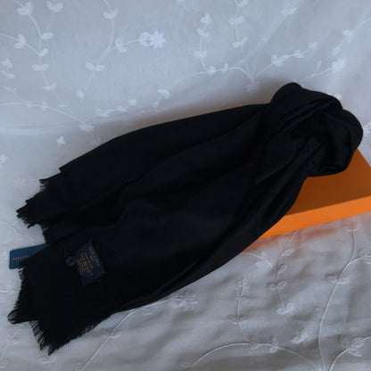 Lv black scarf