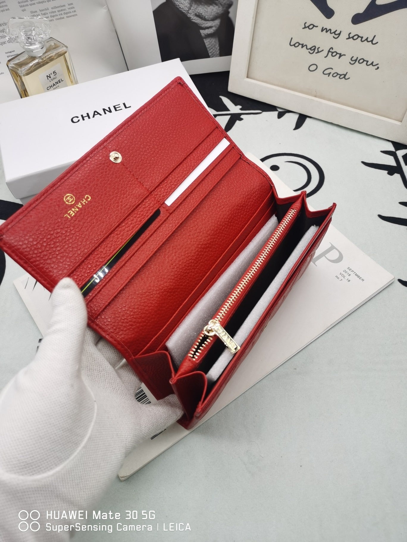 19cm Classic women's bag with diamond pattern