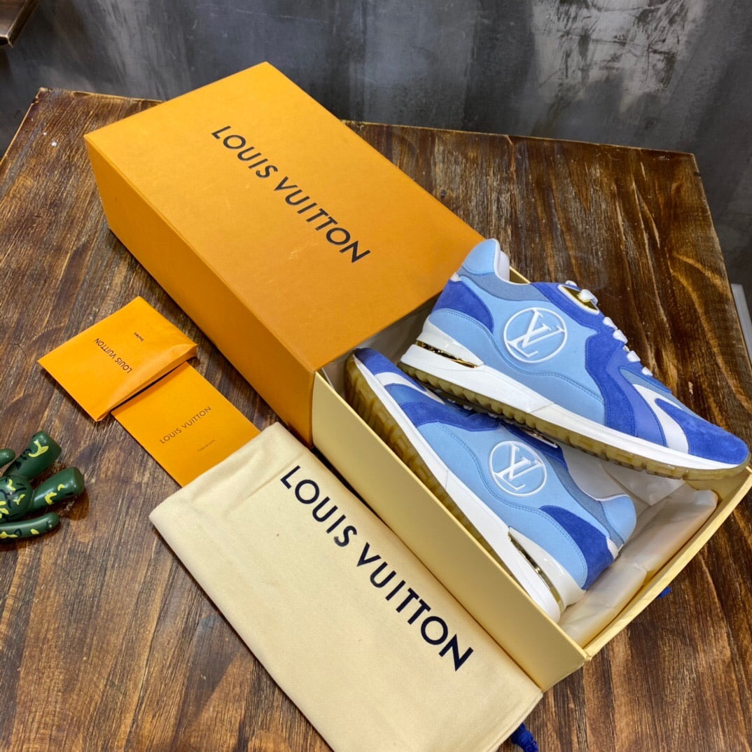 Lv blue sneakers