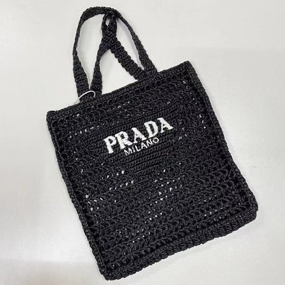 P r a d a beach black 38x36x3cm