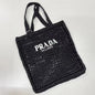 P r a d a beach black 38x36x3cm