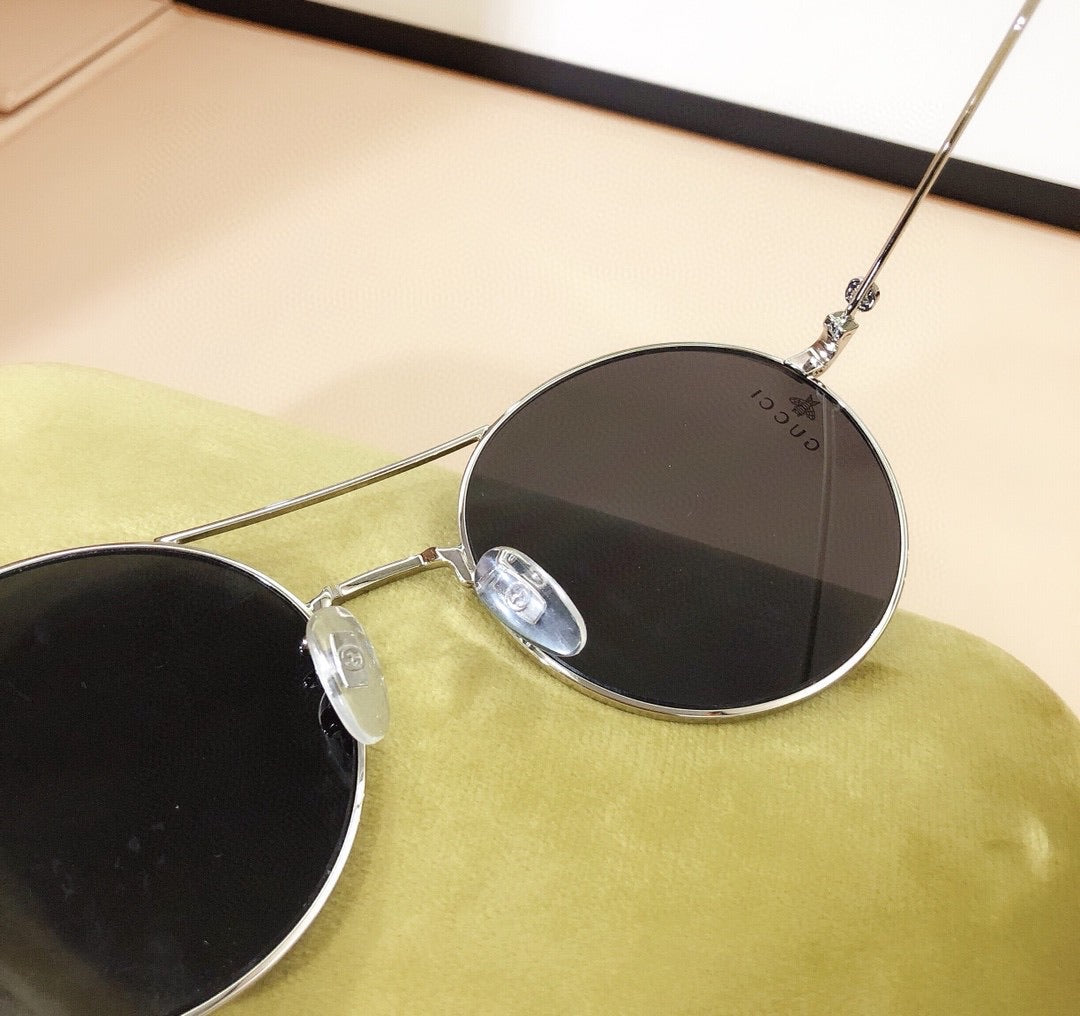 Classic fashion sunglasses round frame