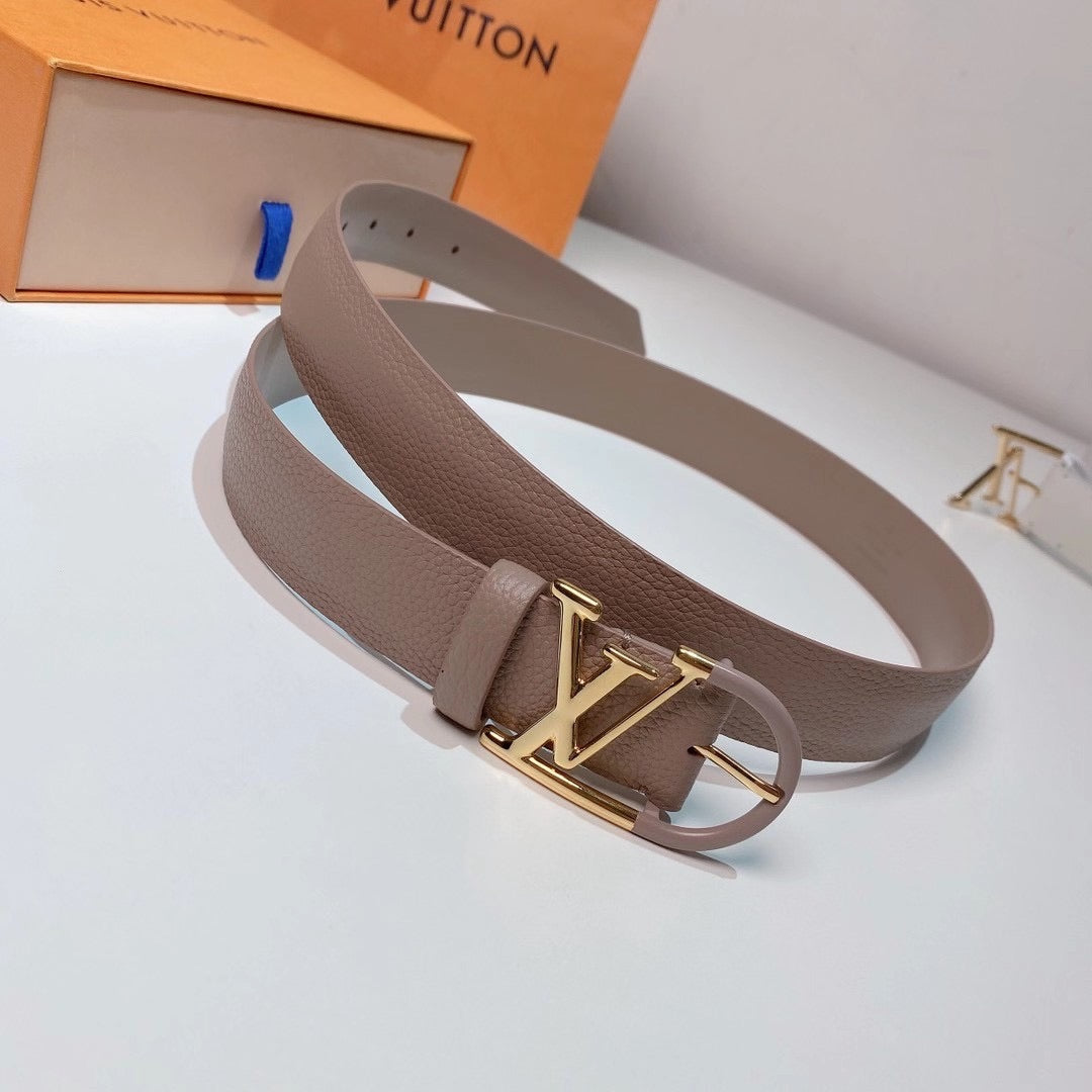 Lv belt beige