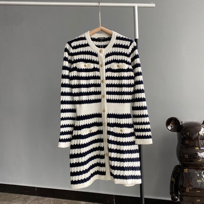 Black-and-white classic dress