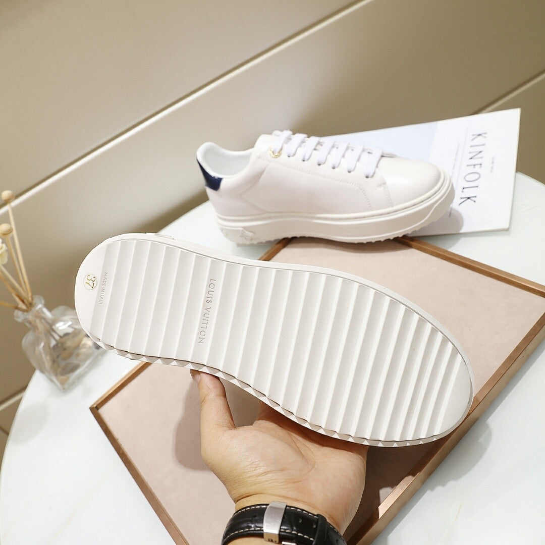 L V - W H I T E - S H I N E - S N E A K E R S - 2 Colours Available