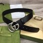 Gucci belt silver