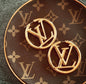 Lv earrings
