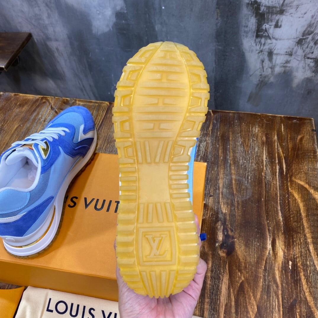 Lv blue sneakers
