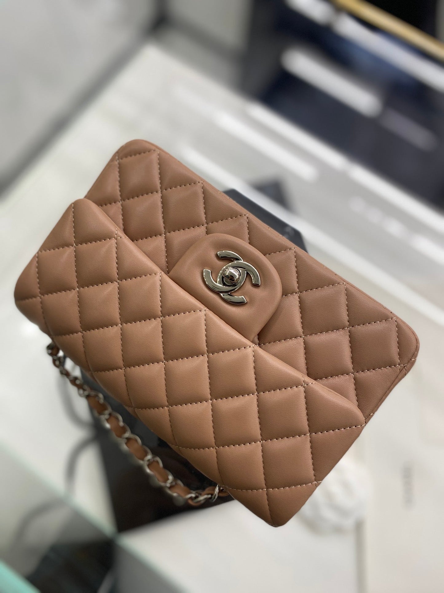 C h a n e l brown 22cm