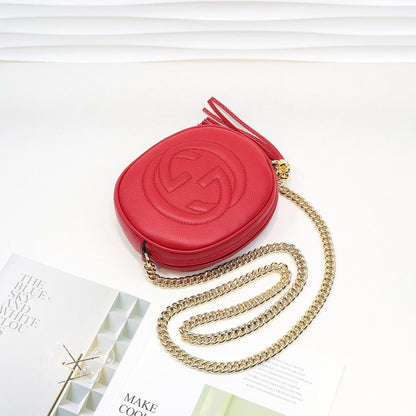 G u c c I red 18x14x4cm