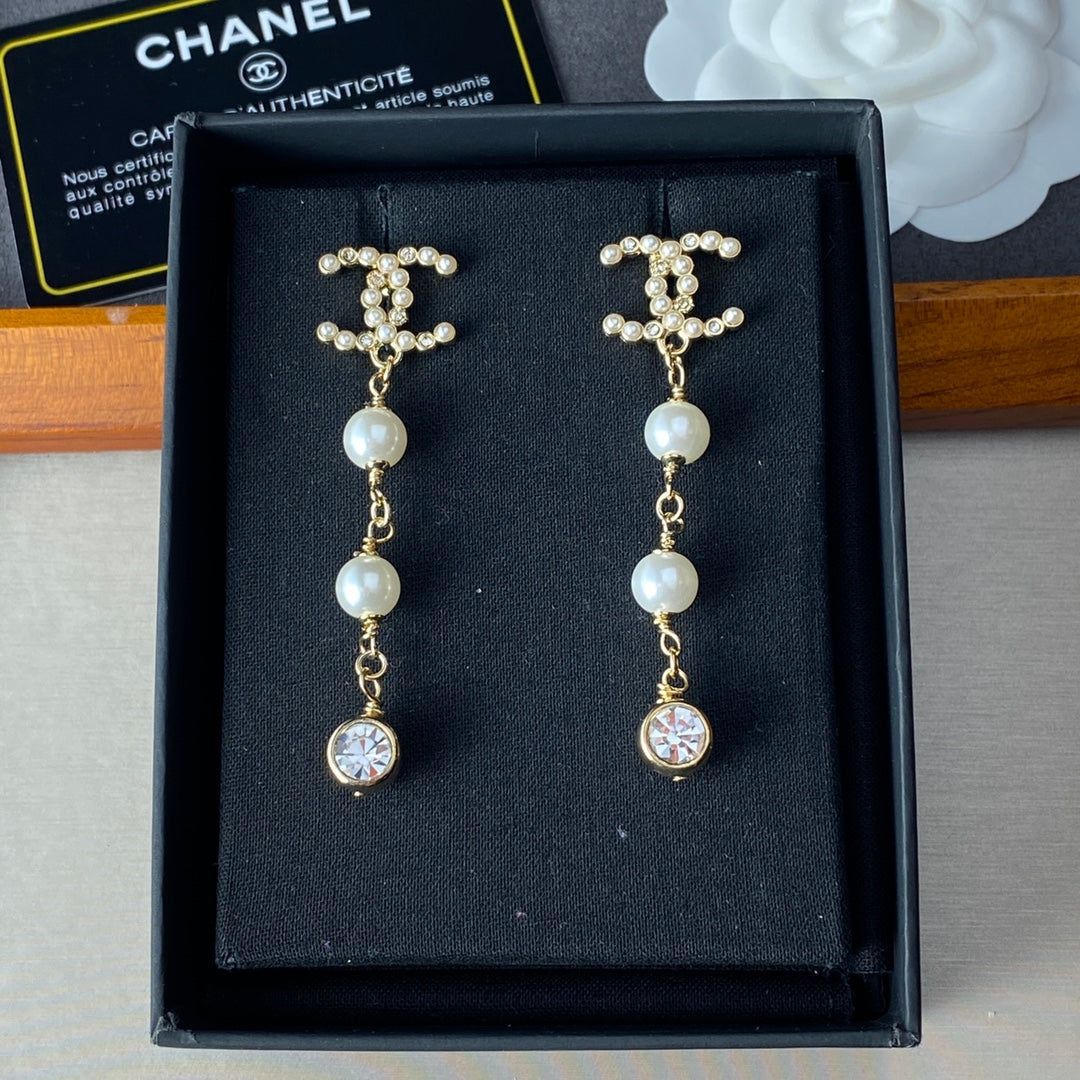 C h a n e l earrings