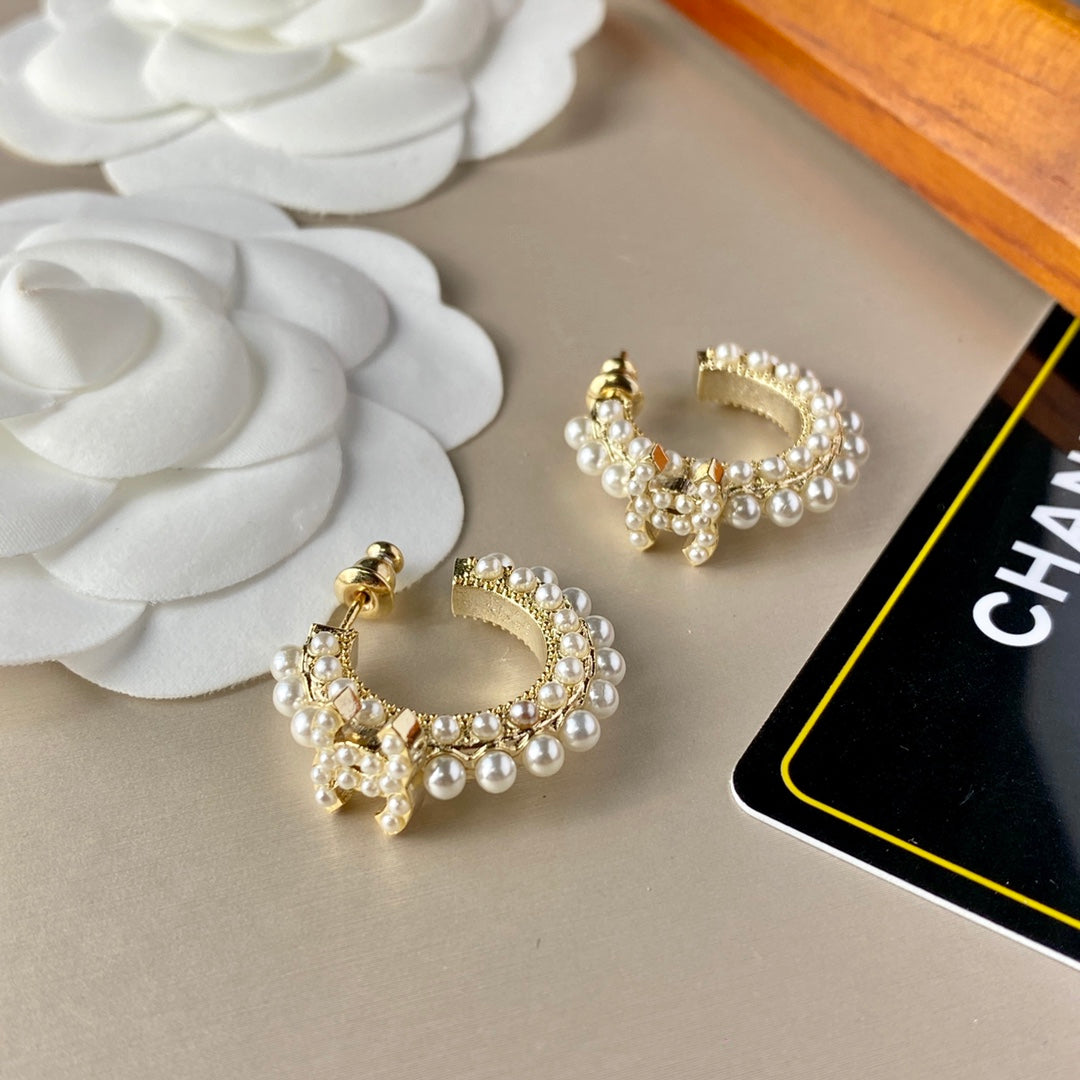 C h a n e l earrings