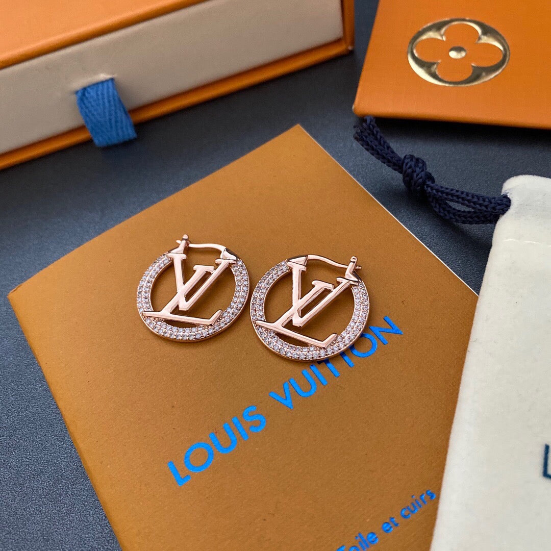 Lv earrings