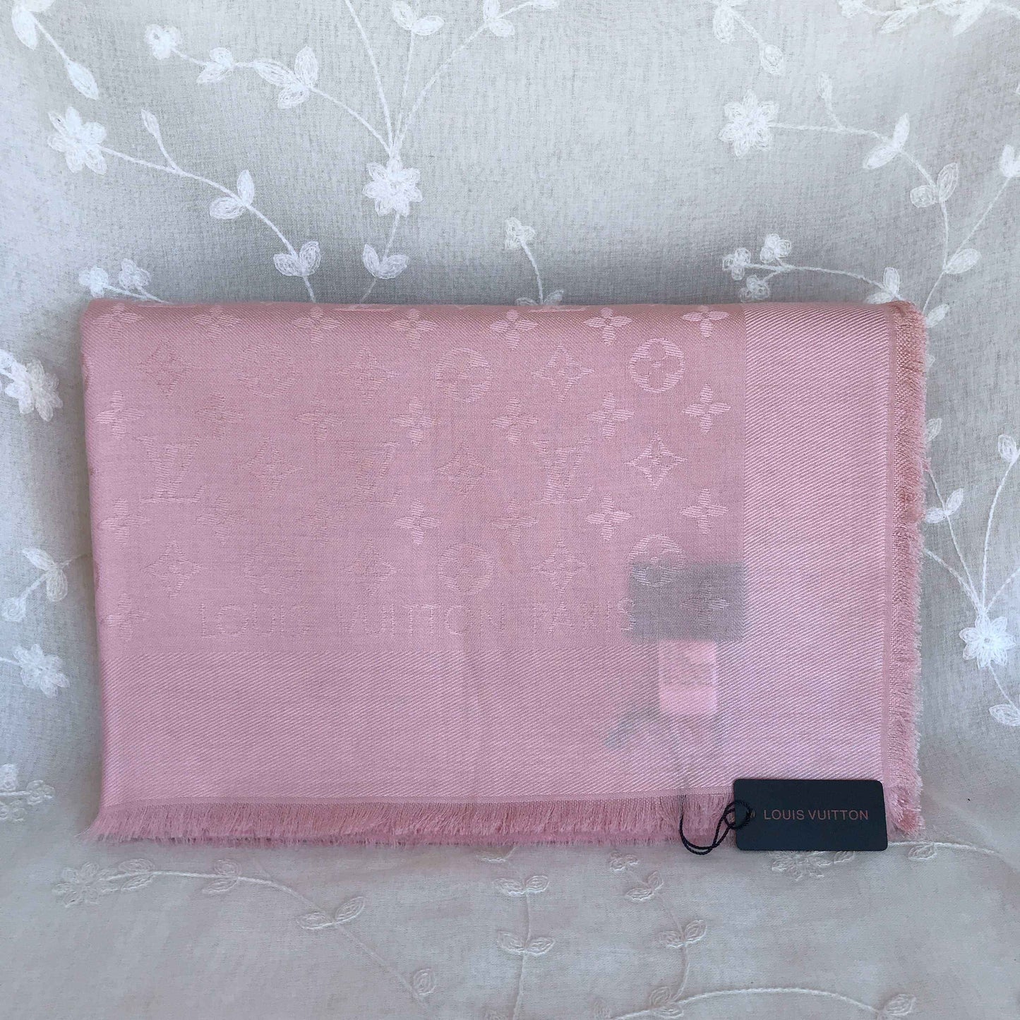 Lv pink scarf