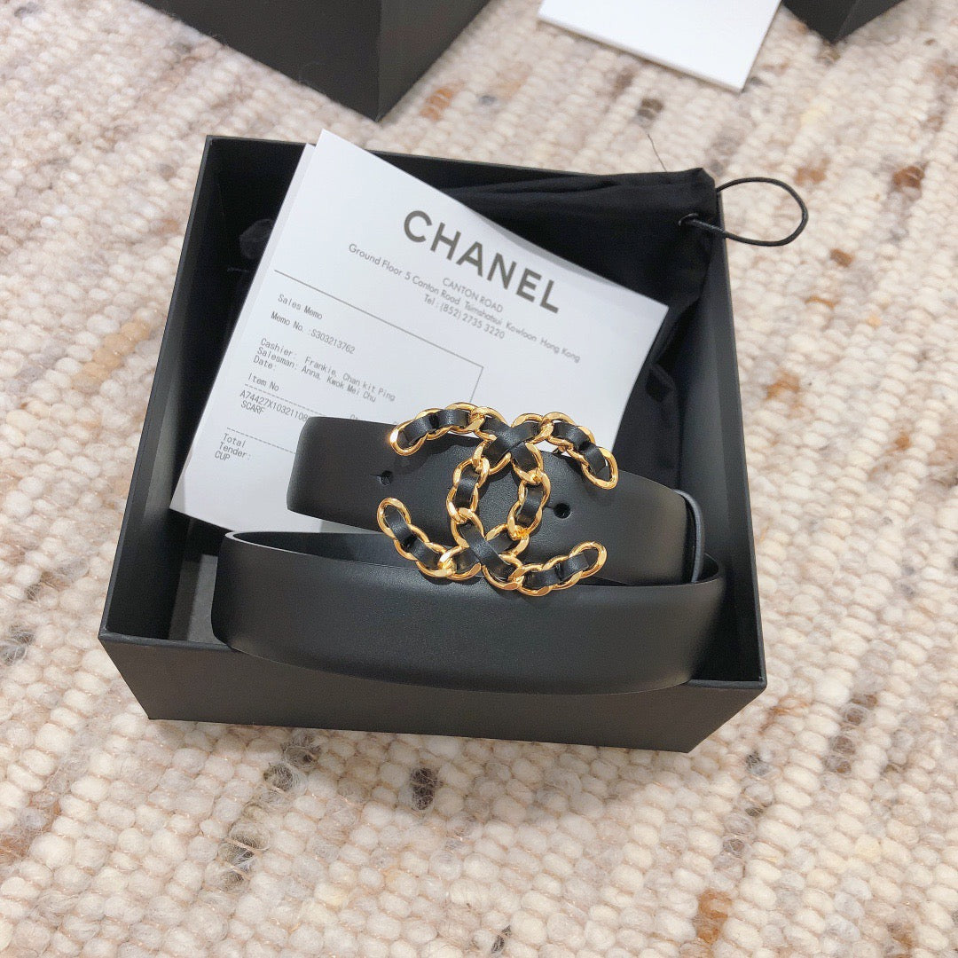 C h a n e l belt 4colors