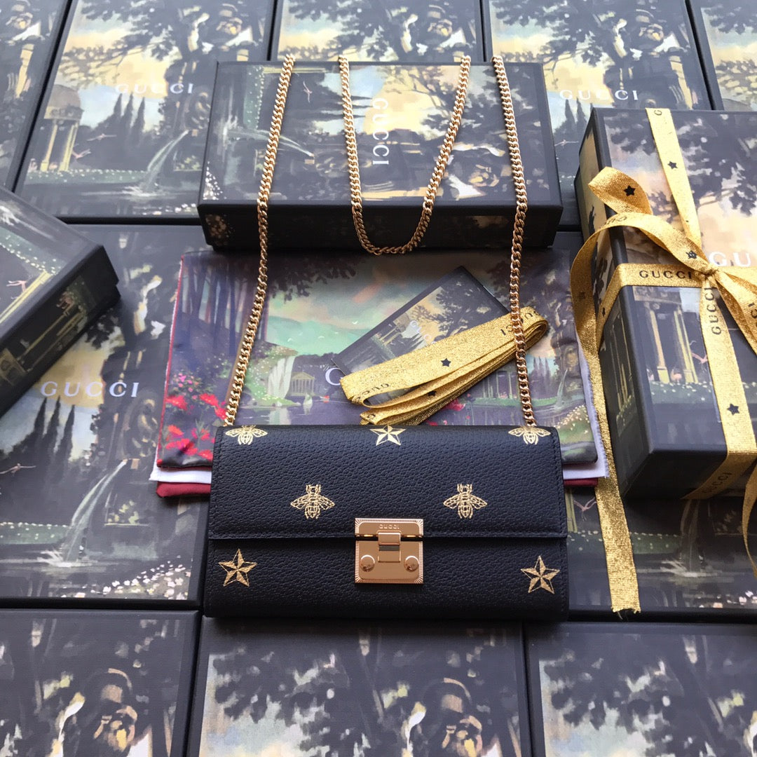 G u c c I wallet bag  19*10.5*3.5CM