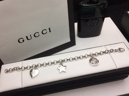 Silver colorfast bracelet