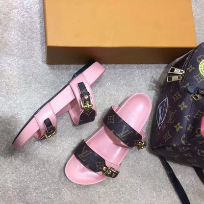 Lv sandals pink