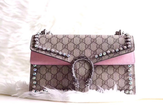 G u c c I pink 28*18*9CM