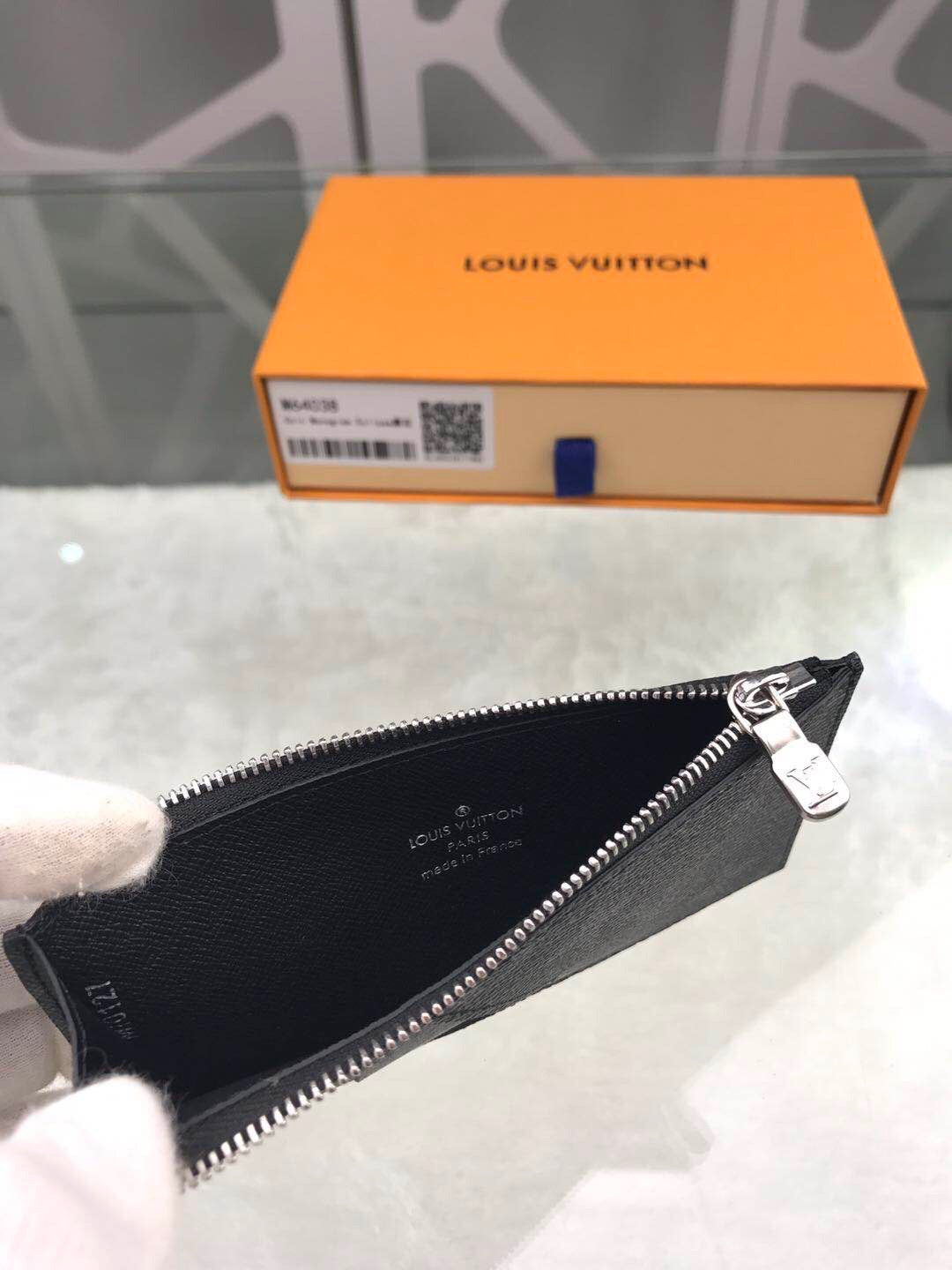 New Lv wallet black