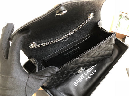 Y s l silver envelope 21.0  13.0  6.0 CM