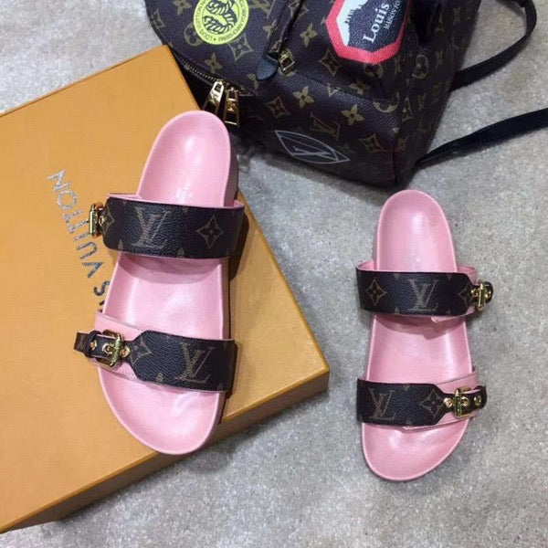 Lv sandals pink