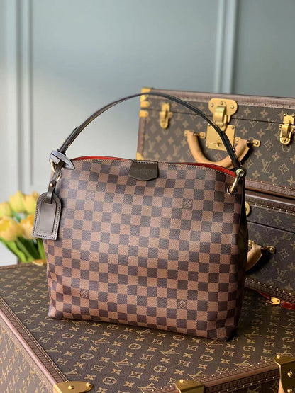 L v damier 35 x 30 x 11