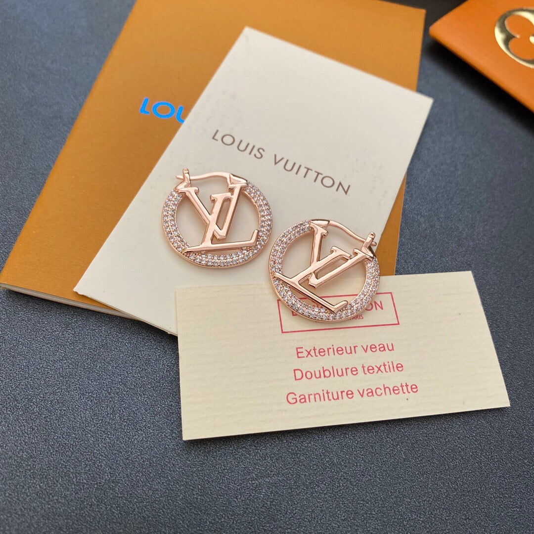 Lv earrings