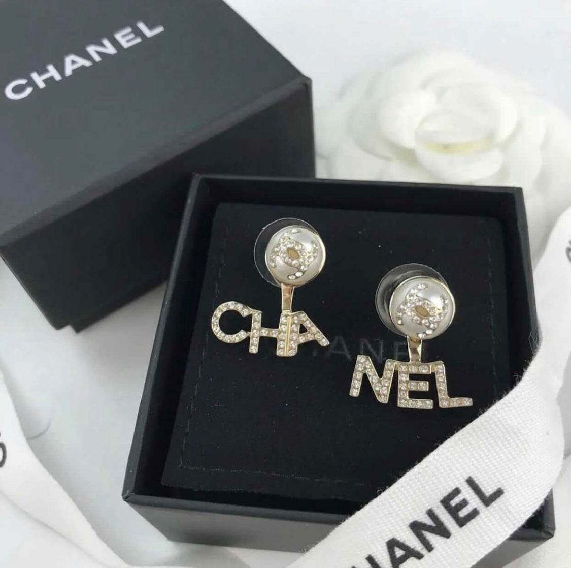 C h a n e l earrings