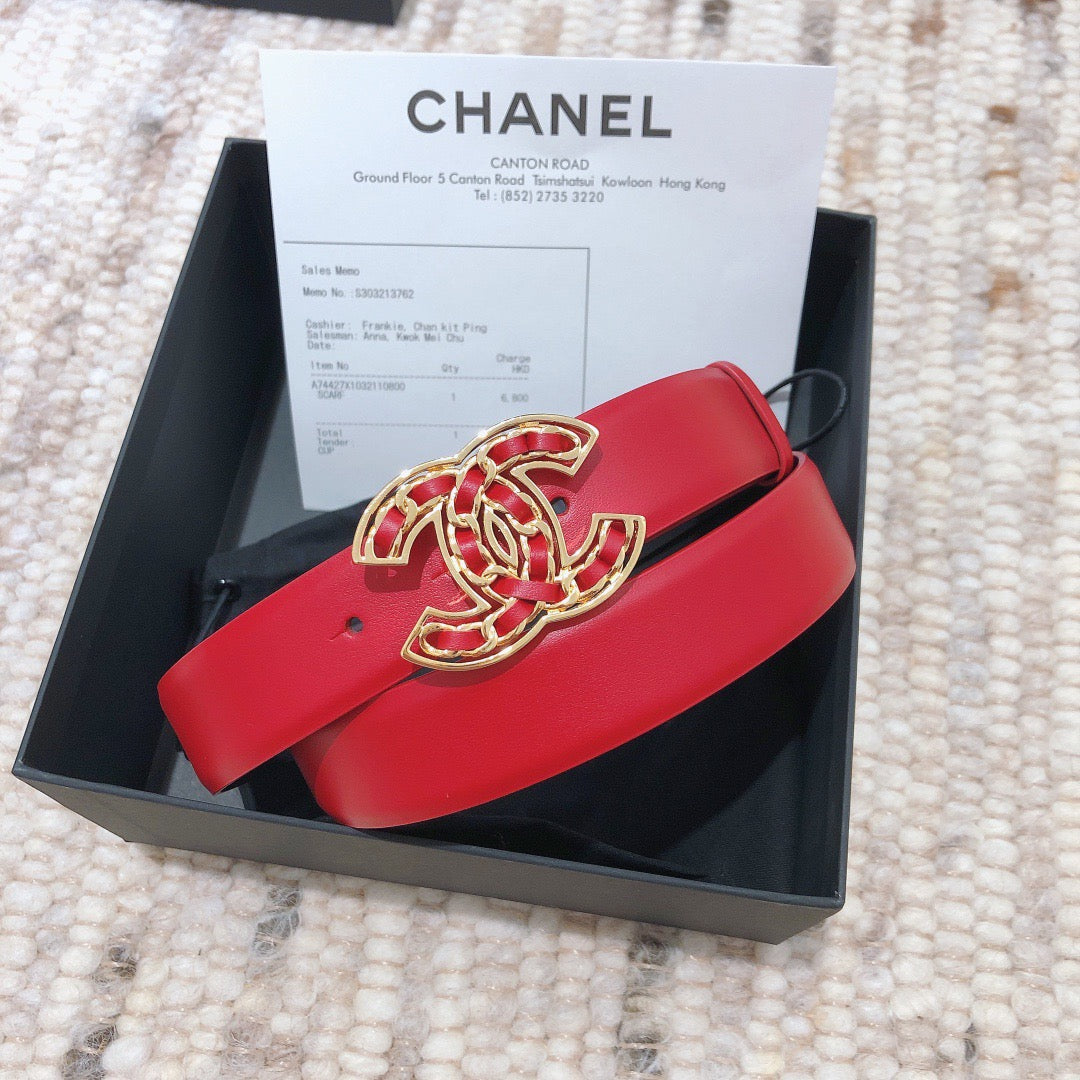 C h a n e l belt 3colors