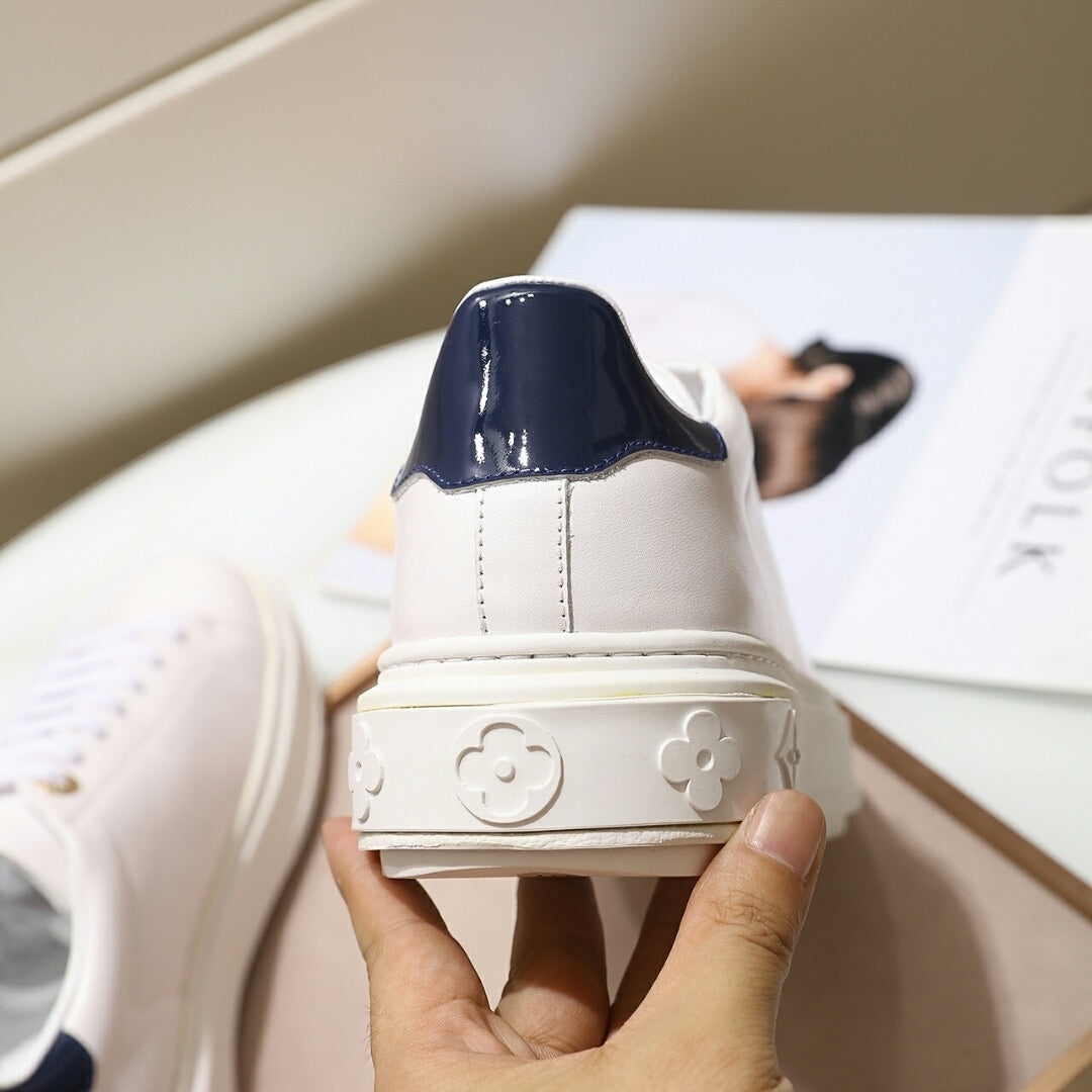 L V - W H I T E - S H I N E - S N E A K E R S - 2 Colours Available
