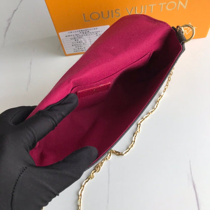 Lv pochette 21*11*2cm 5colors