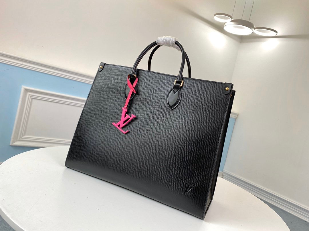 Lv black tote