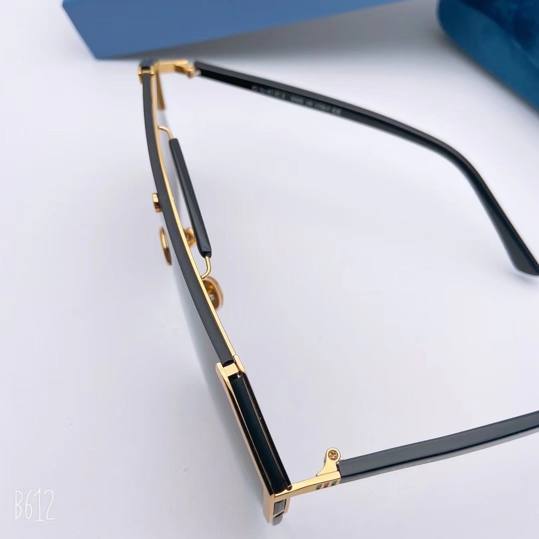 Classic half frame sunglasses