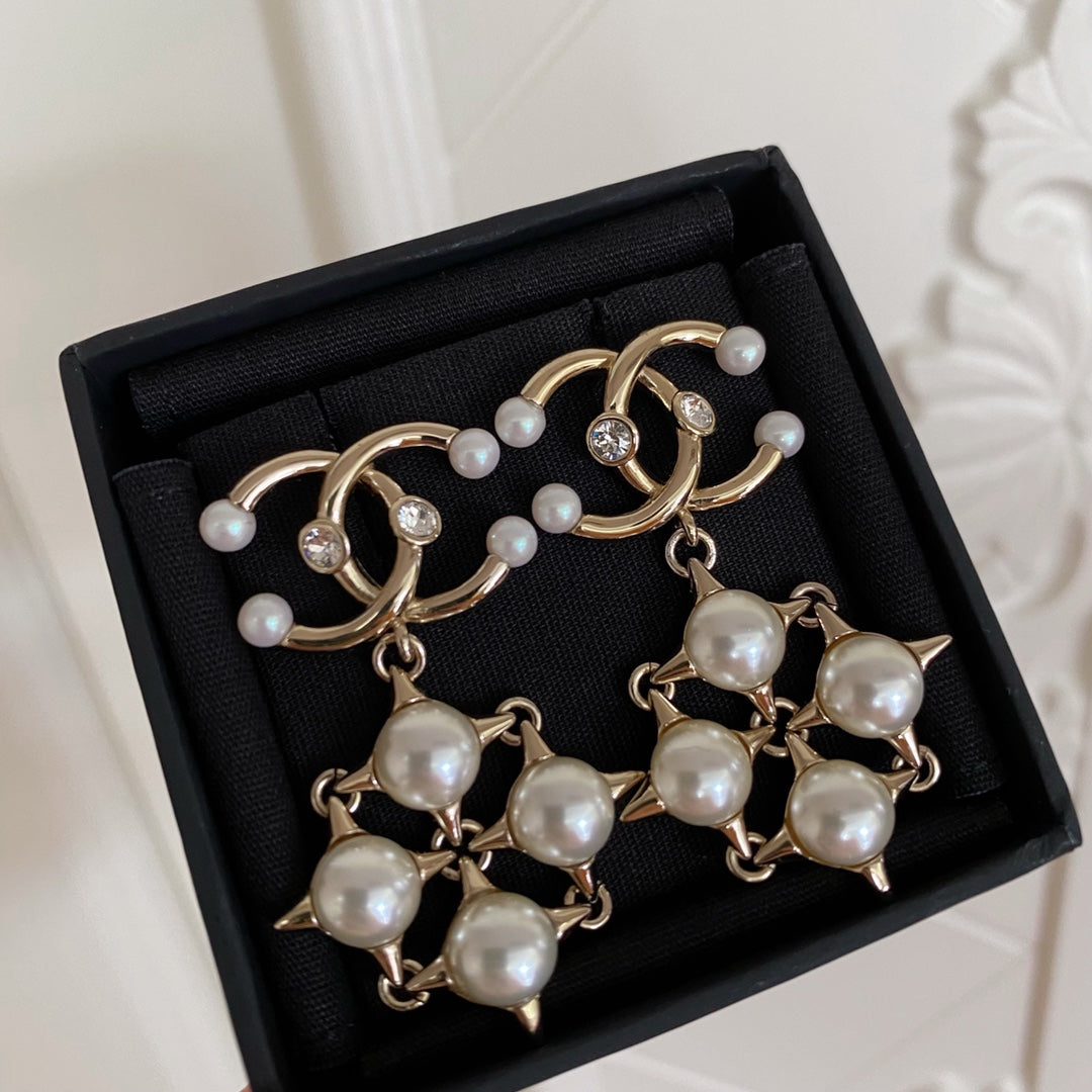 C h a n e l earrings